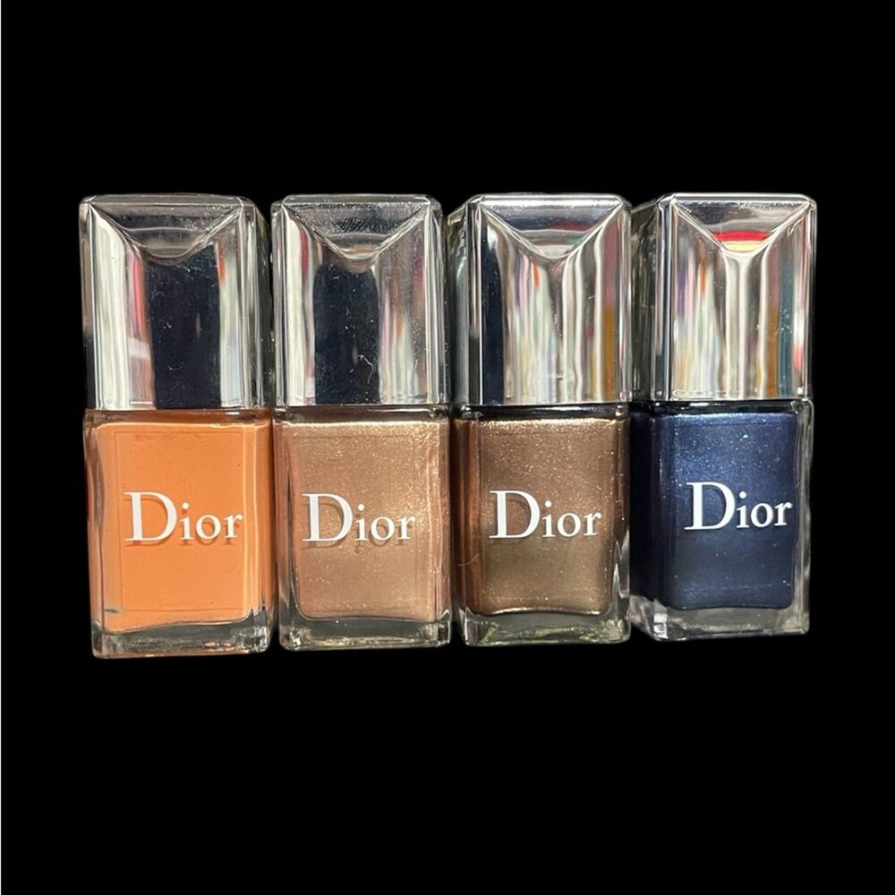 Dior Vibrant Nail color Collection Rivage, Le Cap, Bronze Cruise, Eden ROC 7 ml